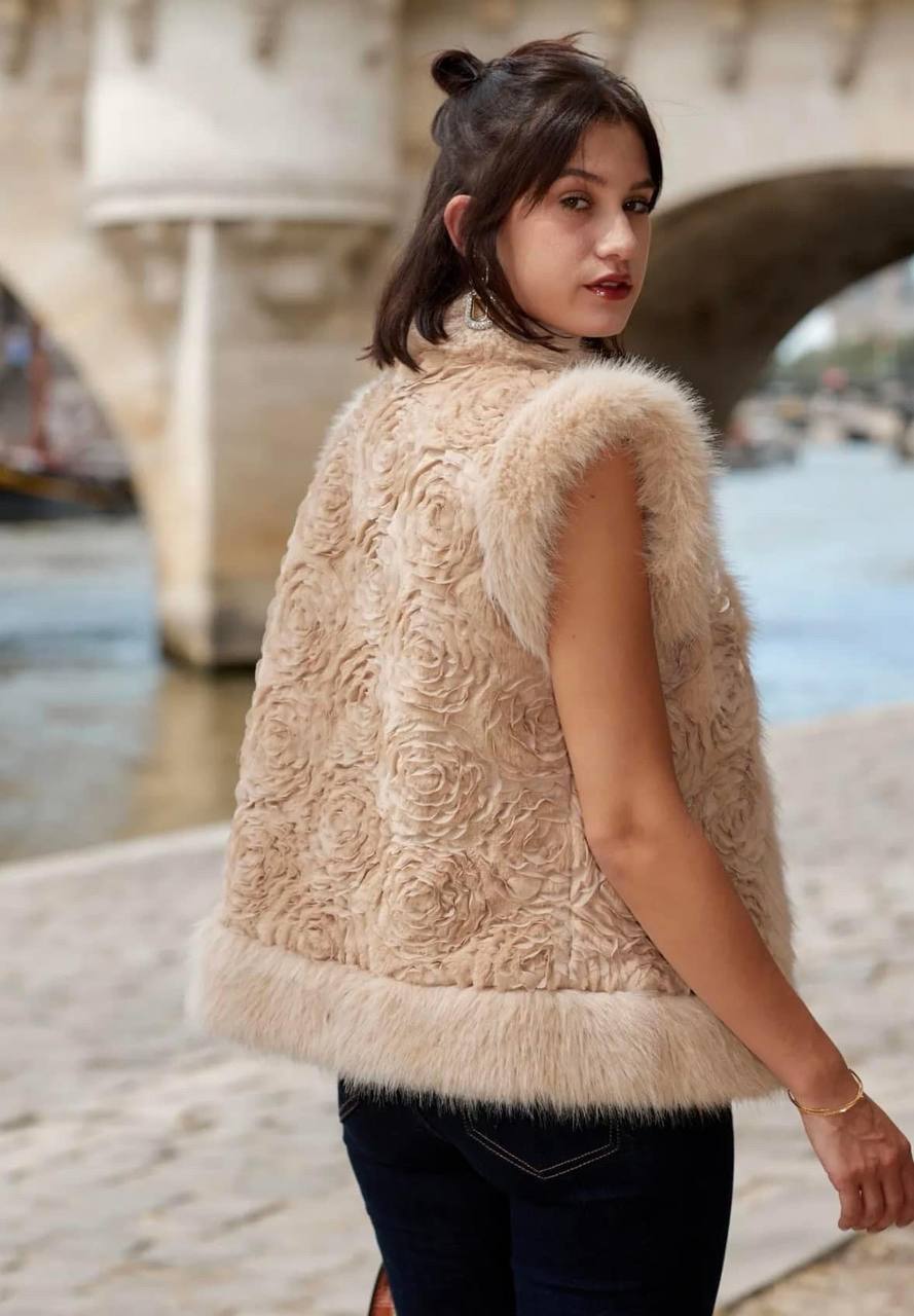 Eco-fur Vest