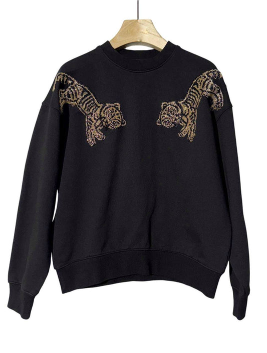 Embroidered Beaded Jumper