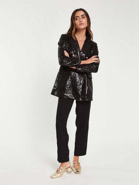 Statement Blazer with Patches