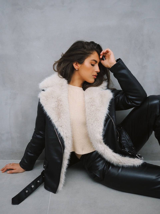 Stylish Eco-Leather Jacket