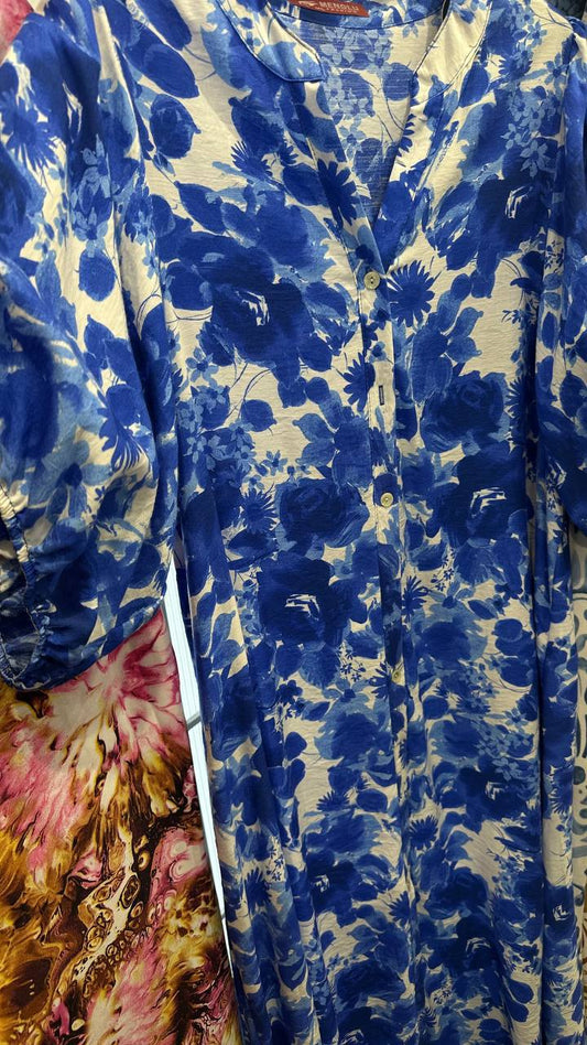 Midi Dress with Belt