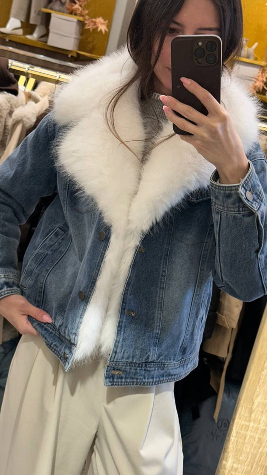 Warm Jacket with Removable Fur