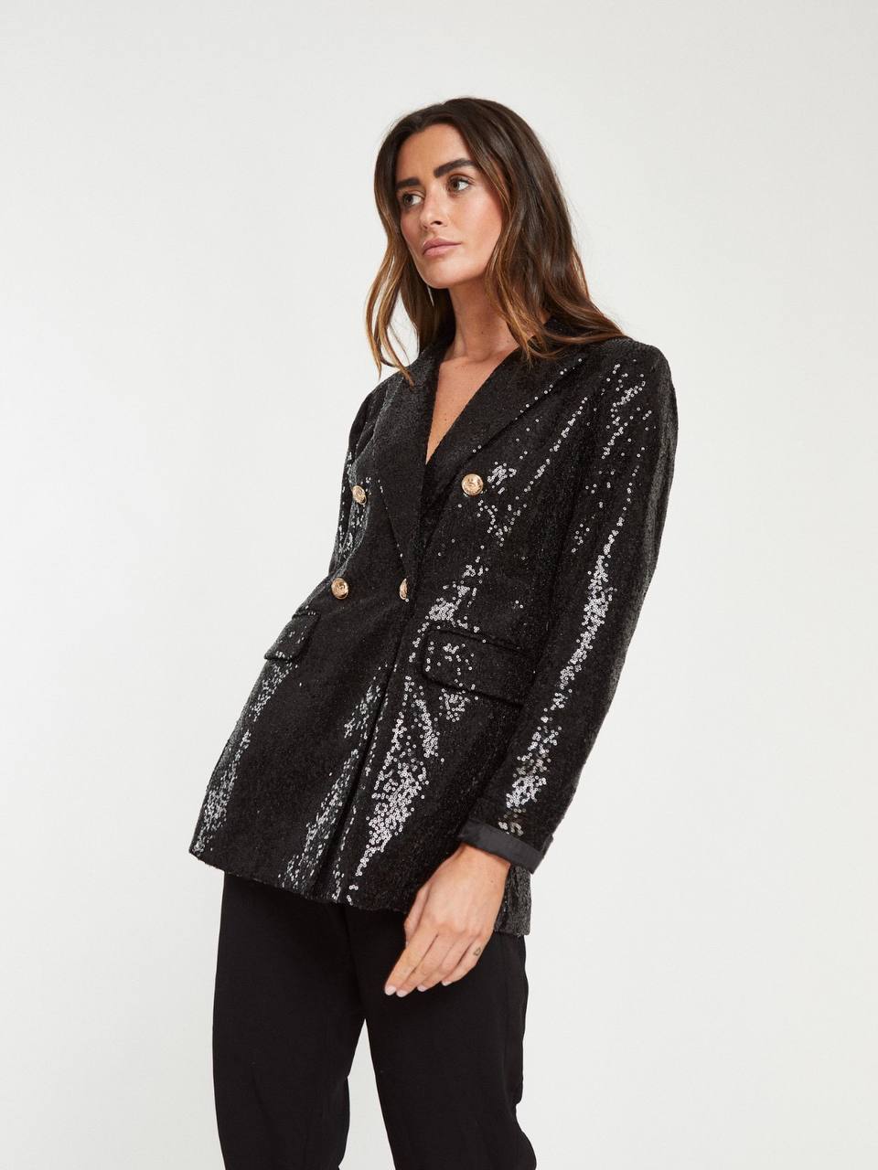 Statement Blazer with Patches