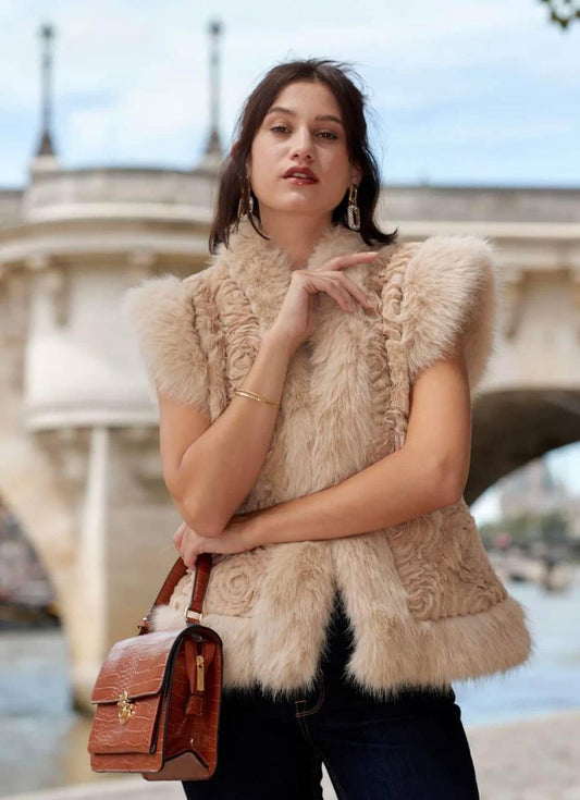 Eco-fur Vest