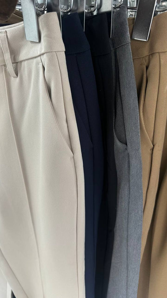 New Model Trousers with Pleats