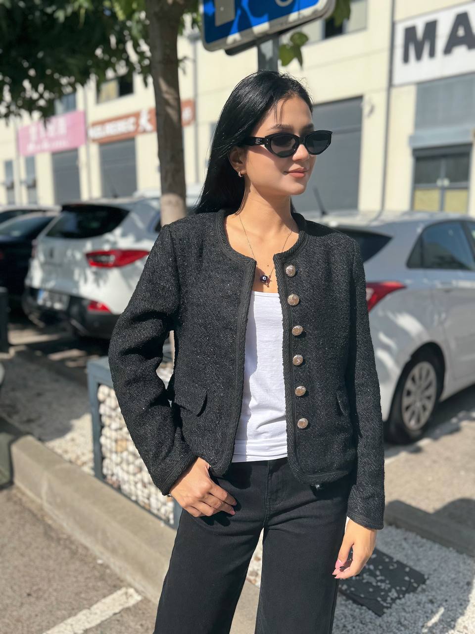 Elegant Chanel-style Jacket