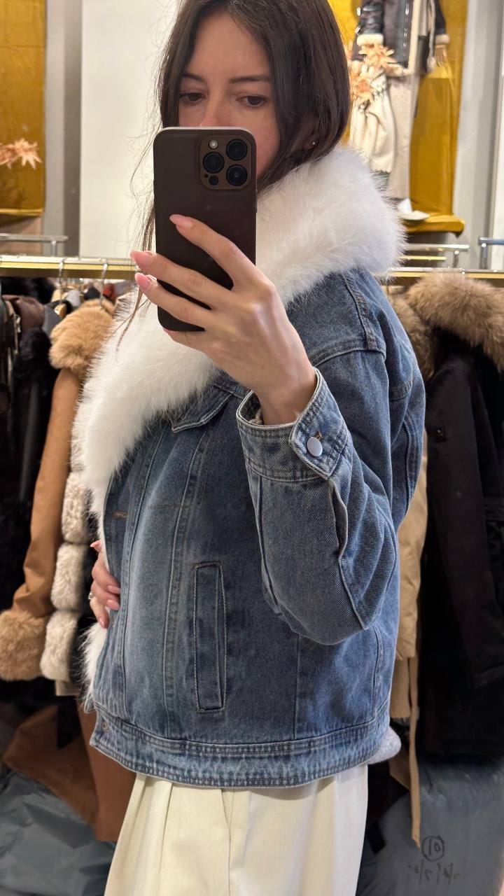 Warm Jacket with Removable Fur