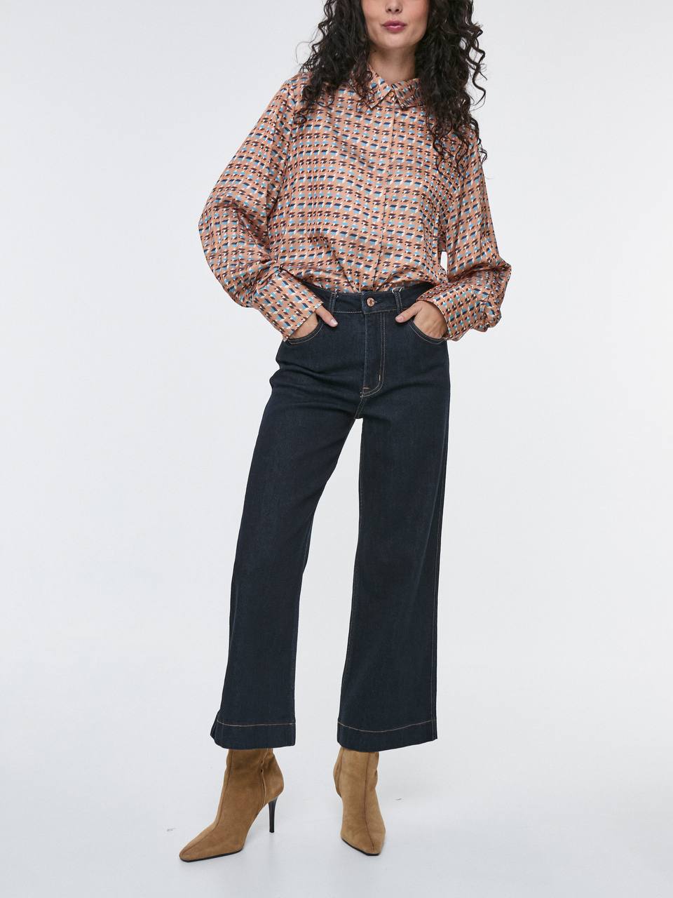 Loose-Fit Shirt with Print