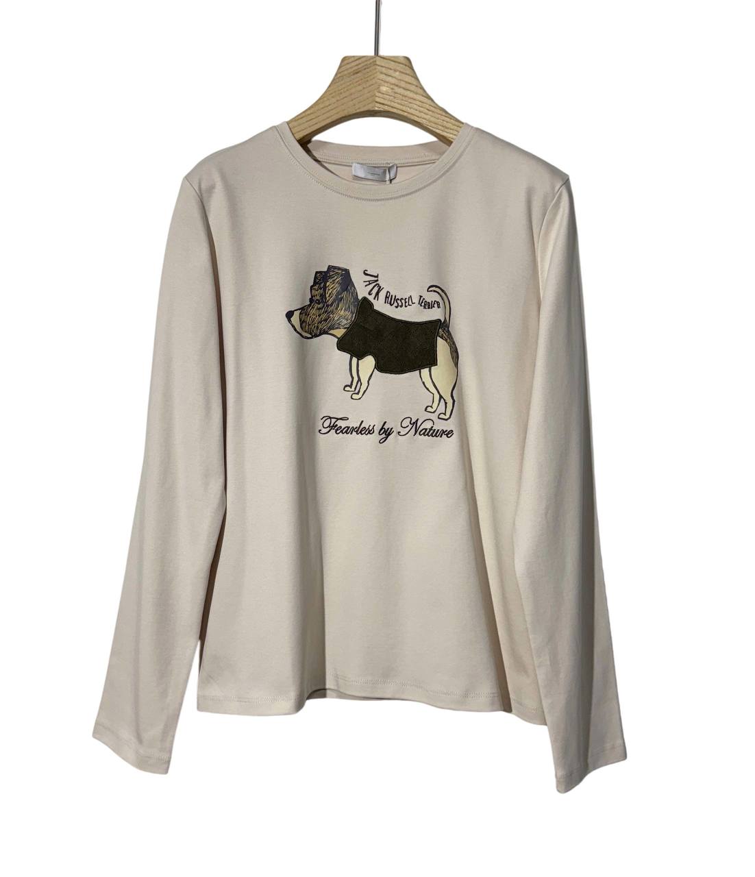 Oversized Long Sleeve with Charming Print