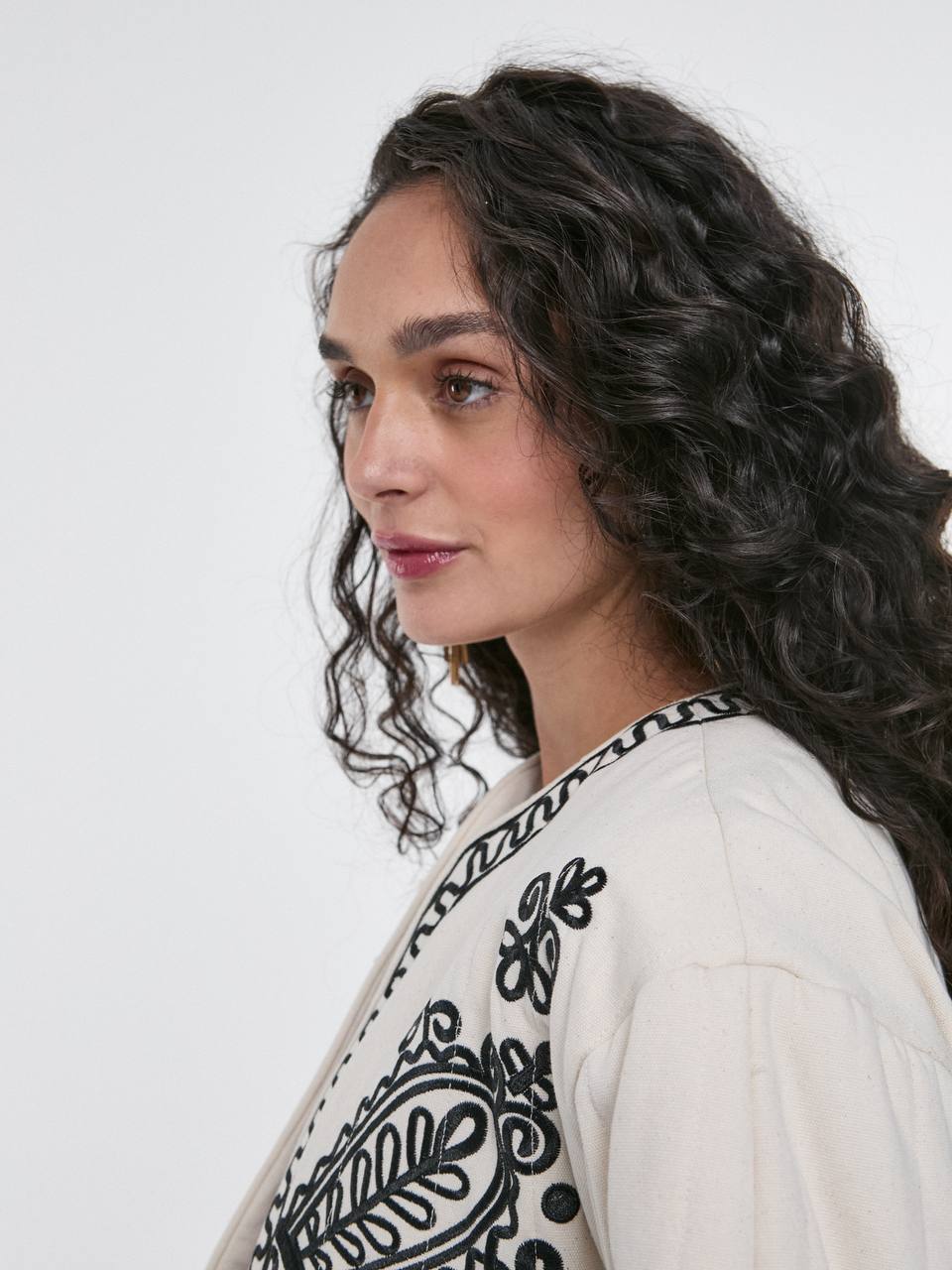 Jacket with Unreal Embroidery