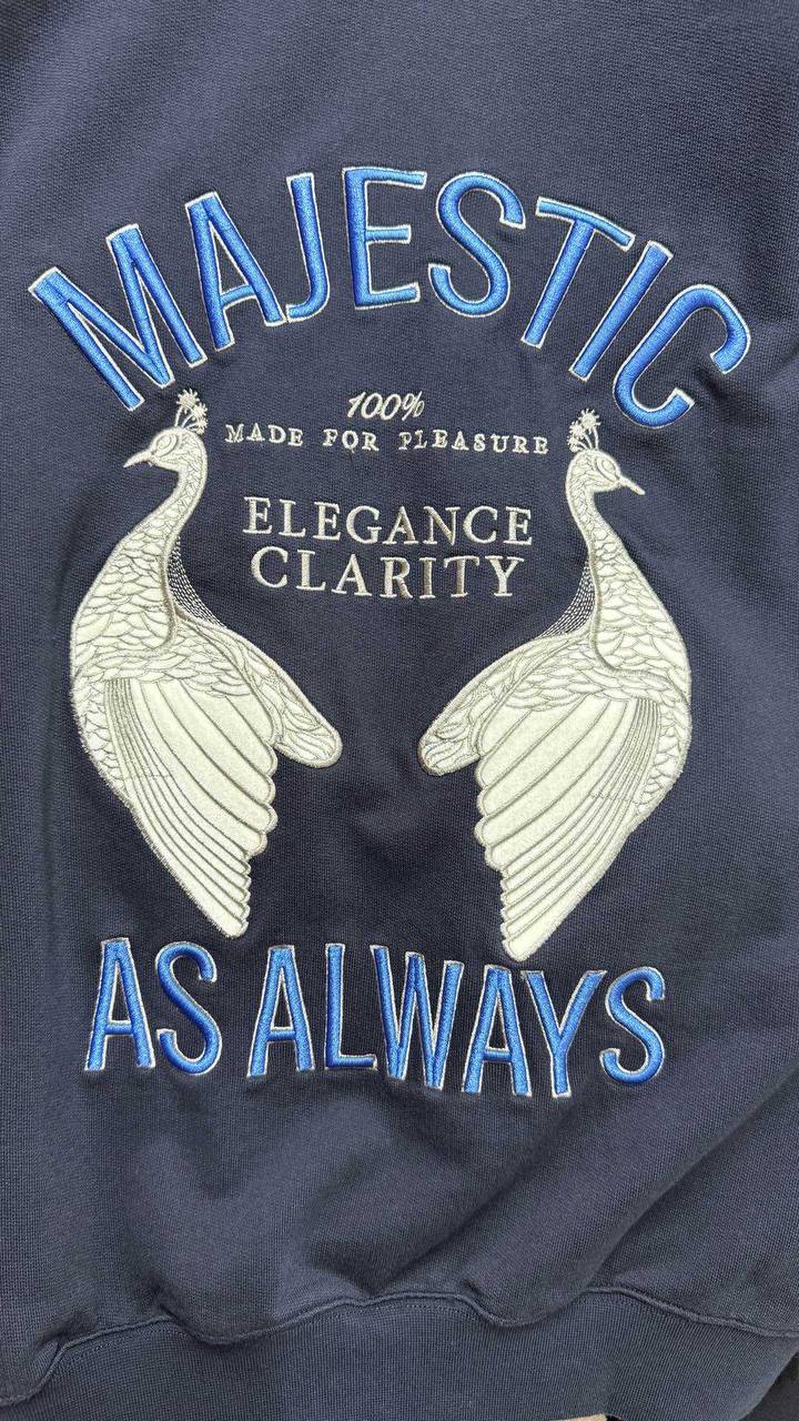 Oversized Hoodie with Quality Embroidery