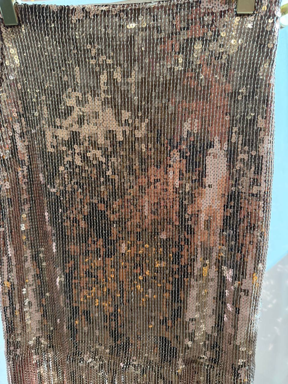 Sequined Tassel Skirt