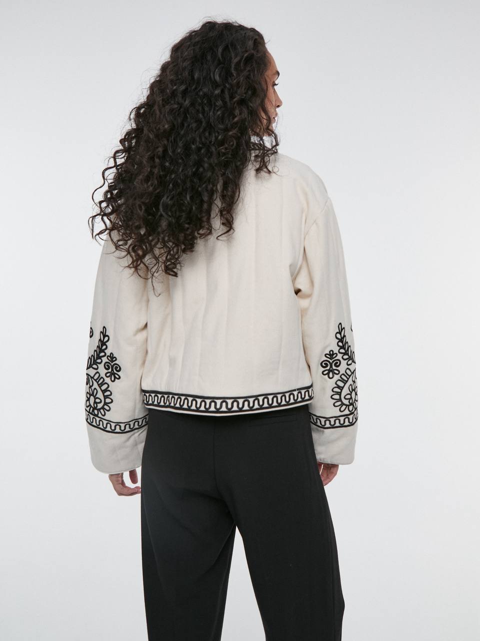 Jacket with Unreal Embroidery