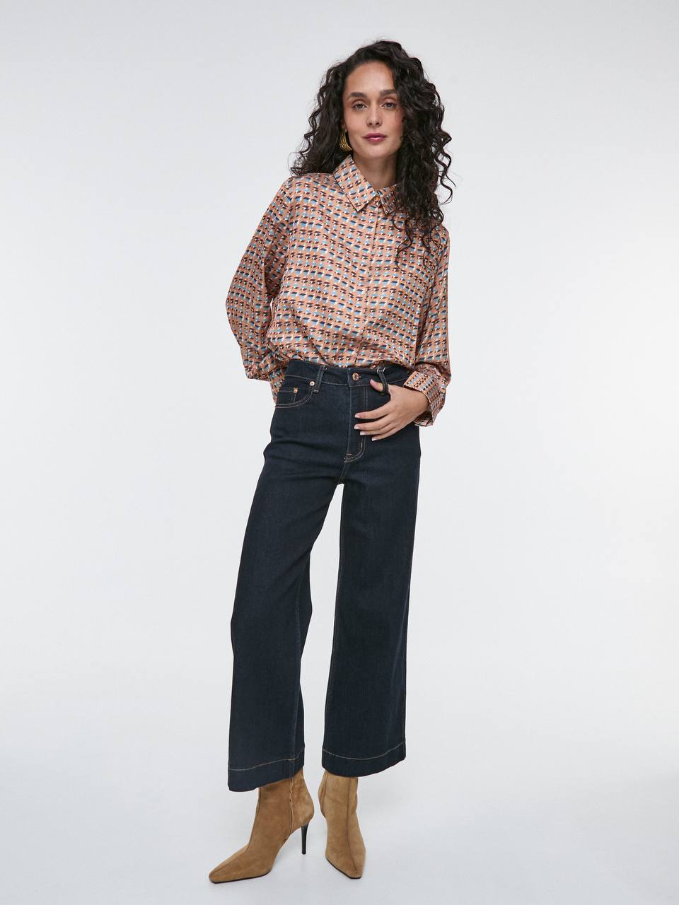 Loose-Fit Shirt with Print