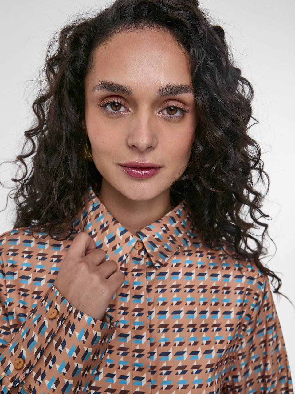 Loose-Fit Shirt with Print