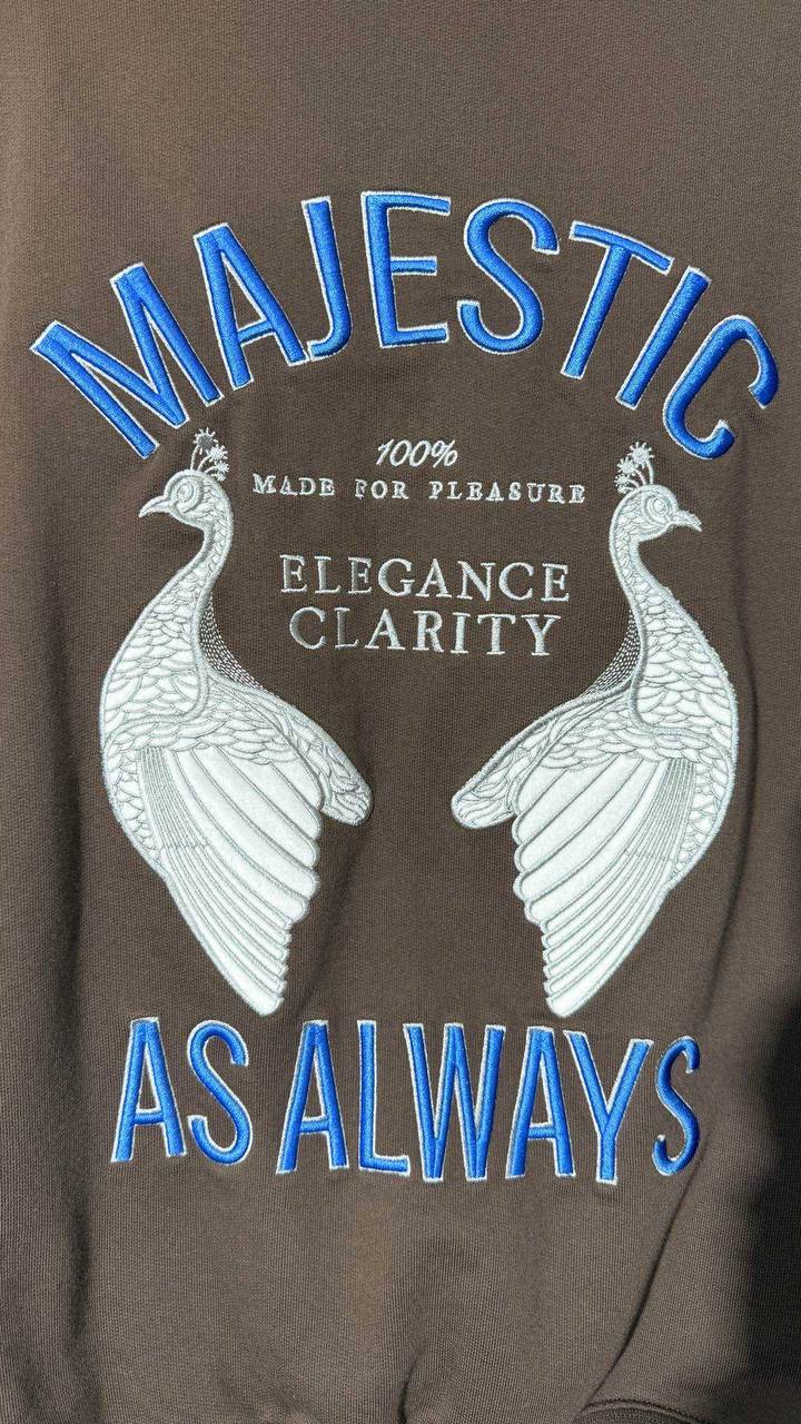 Oversized Hoodie with Quality Embroidery